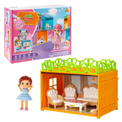 Игровой набор Мой маленький мир Гостиная 1toy Т26709 1